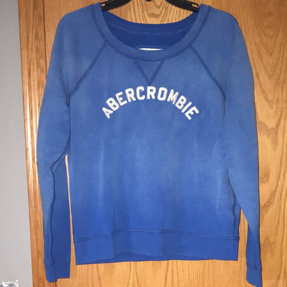 Abercrombie blue ombré sweatshirt